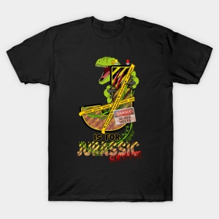 J is for Jurassic Survivor T-Shirt